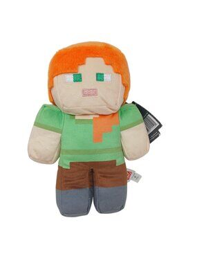 Minecraft Alex Plush Doll Mattel 2022 W/ Tags Orange Hair 8" Mojang Studios #D28